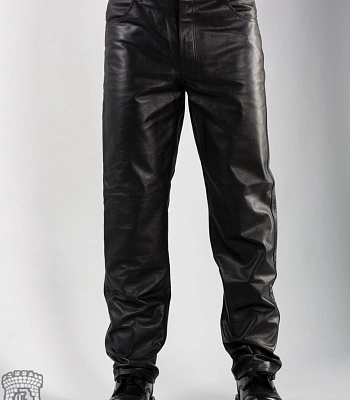 штаны кожаные master classic