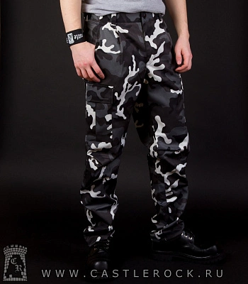 брюки милитари серые city (камуфляж)
