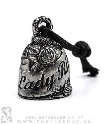 колокольчик-оберег розы "lady rider"