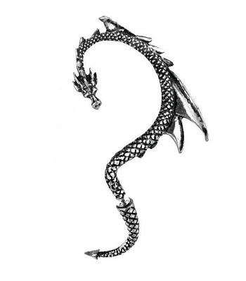 серьга кафф alchemy gothic (алхимия готик) e274l the dragon's lure