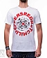 футболка red hot chili peppers "blood sugar sex magik" (лого, белая)