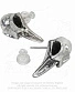 серьги alchemy gothic (алхимия готик) e359 rabeschadel