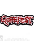 нашивка gorefest (лого, вышивка)