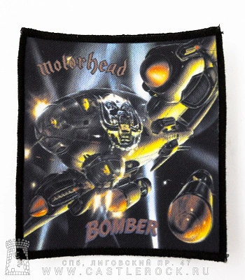 нашивка motorhead "bomber"