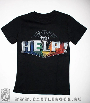 футболка детская beatles "help"