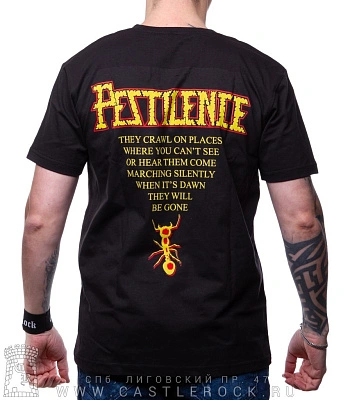 футболка pestilence "consuming impulse"