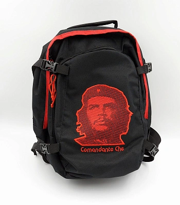 рюкзак с вышивкой че гевара che guevara (черный фон)