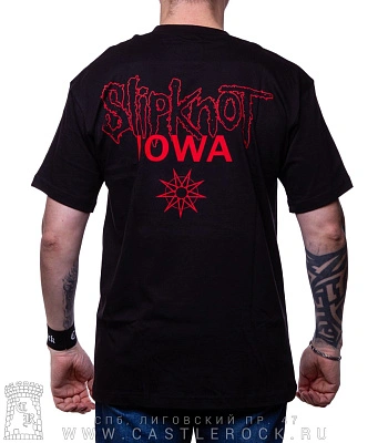 футболка slipknot "iowa" (козел)