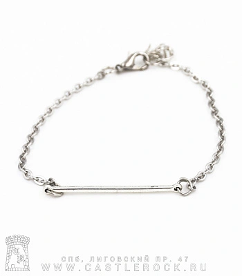 браслет на цепочке перекладина