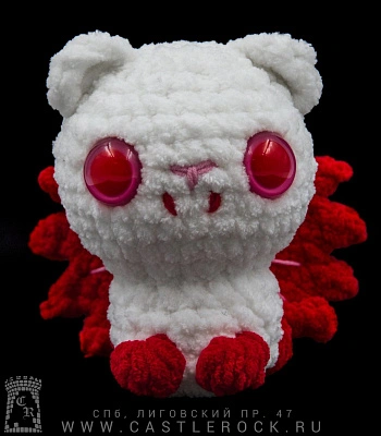 игрушка интерьерная котенок вампир