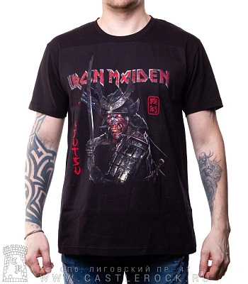 футболка iron maiden "senjutsu"