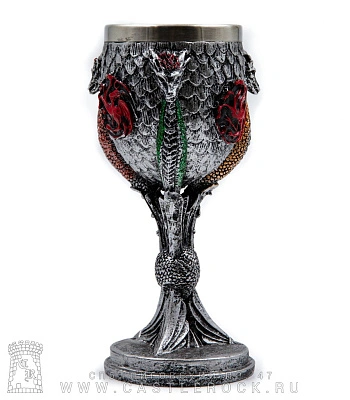 кубок game of thrones герб таргариенов (игра престолов)