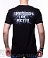 футболка логотипы групп "the gods of metal"