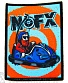 нашивка nofx "i love you more than i hate me"