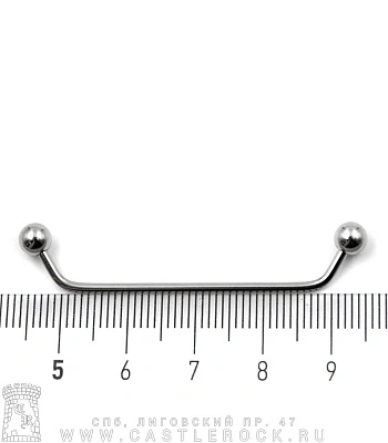 Штанга Индастриал U-Образная Сталь с Шариками 1,6 х 43 х 5/5