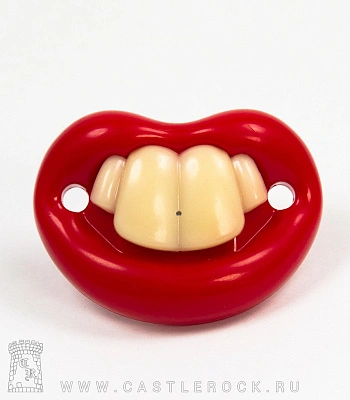 соска-пустышка зубы (два больших и два маленьких)