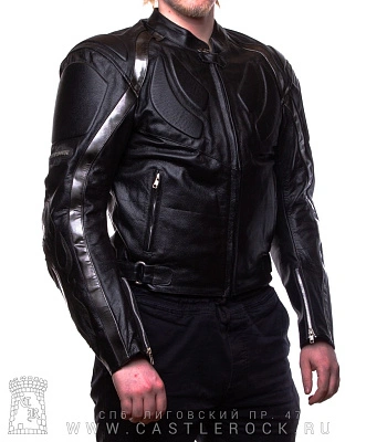 мото-куртка new rock w.jack2010-s2 с защитой (пламя серое)