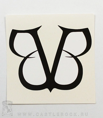 наклейка black veil brides (лого)