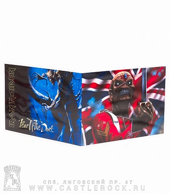 обложка для студенческого билета iron maiden