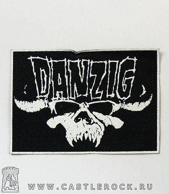 нашивка danzig (лого белое)