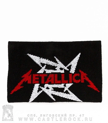 напульсник трикотажный metallica (широкий)