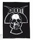 нашивка на спину doom "doomed again"