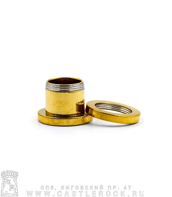 Плаг Сталь Золотистый Вегвизир Компас Викингов 10 мм