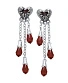 серьги alchemy gothic (алхимия готик) e272 bleeding heart
