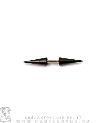 Микроштанга Сталь с Шипами (черными) 1,6 х 6 х 4/4