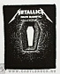 нашивка metallica "death magnetic" (ч/б)