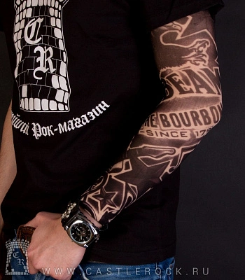 тату рукав jim beam