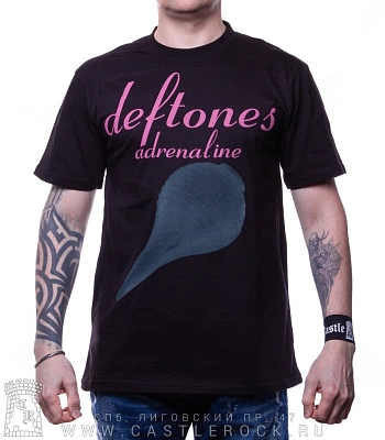 футболка deftones "adrenaline"