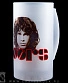 кружка пивная стеклянная doors jim morrison