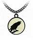 подвес alchemy gothic (алхимия готик) p735 caw at the moon