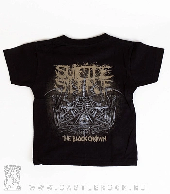 футболка детская suicide silence "the black crown"