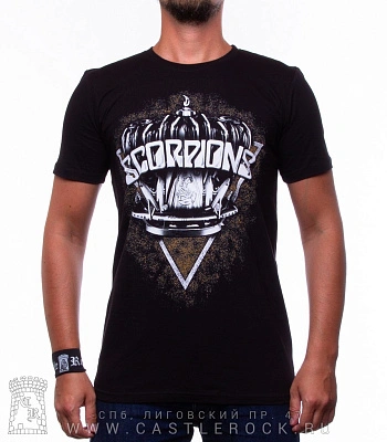 футболка scorpions "return to forever" (ч/б)