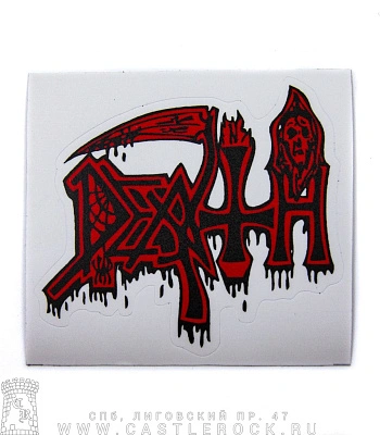 наклейка виниловая death (лого)