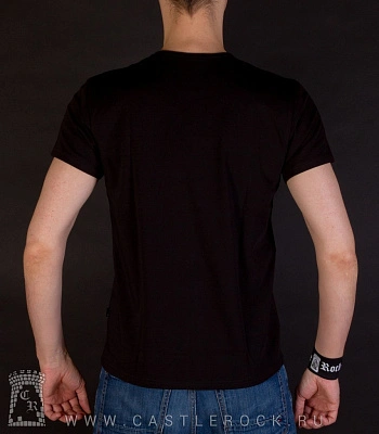 футболка кисть скелета "ок" (светится)