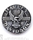 пряжка harley-davidson (орел, круглая)
