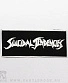 нашивка suicidal tendencies (лого белое)