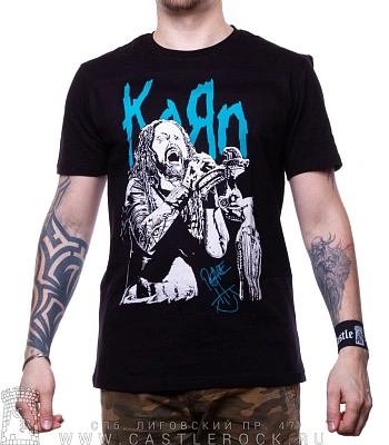 футболка korn jonathan davis