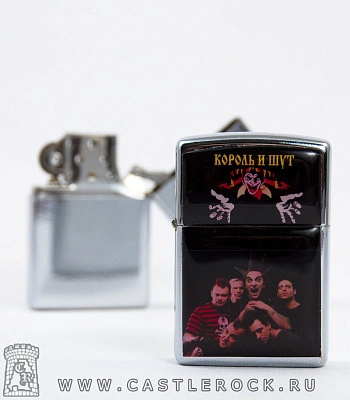 зажигалка цветная король и шут (группа)