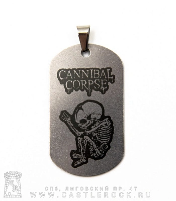 жетон с гравировкой cannibal corpse