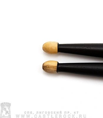 барабанные палочки hun premium qi 5a (черные) деревянные наконечники