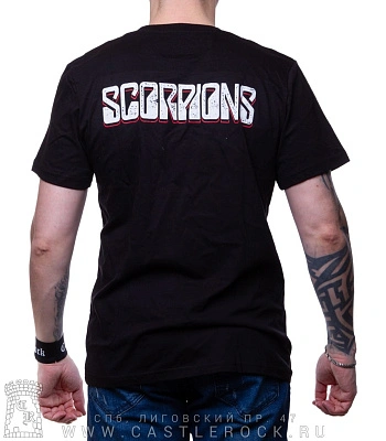 футболка scorpions "rock'n'roll star forever"