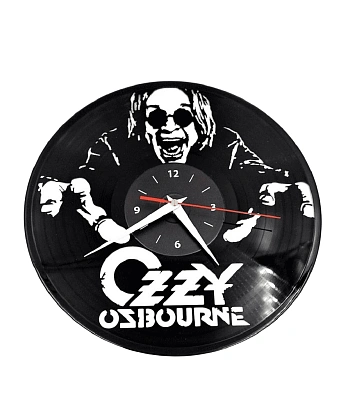 часы настенные винил ozzy osbourne