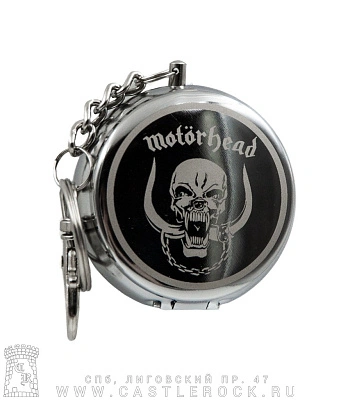 брелок пепельница карманная с гравировкой motorhead (лого)