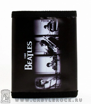 кошелек beatles (группа ч/б, к/з)