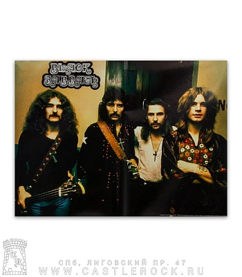 плакат black sabbath (группа)