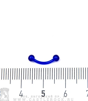 Микробанан Биофлекс с Акриловыми Шариками (синий) 1,2 х 8 х 3/3